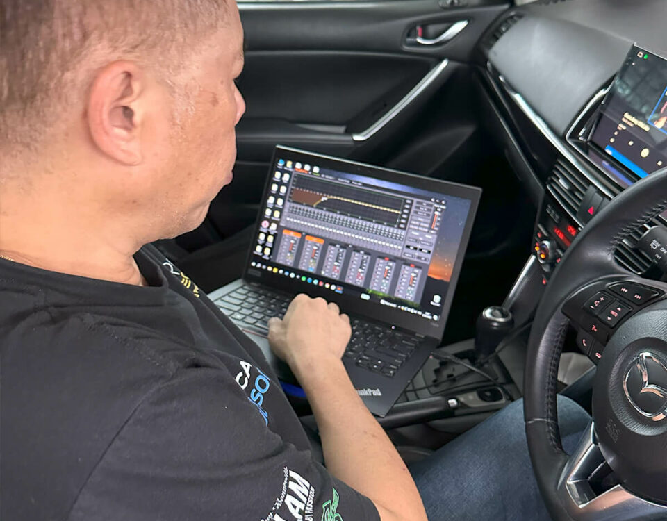 Car audio tuning for upgraded car audio system in Malaysia