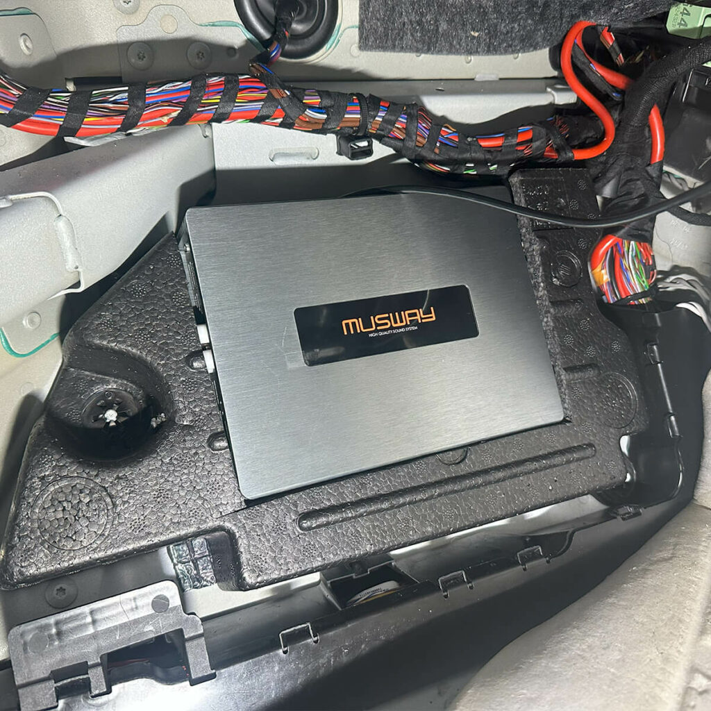 Upgrade to Musway DSP and car speakers on Porsche in Malaysia for crystal-clear sound