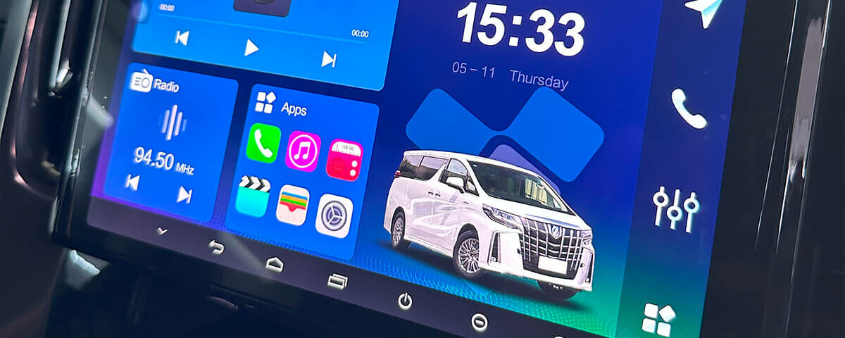 Audio system upgrade with Apple CarPlay & Android Auto